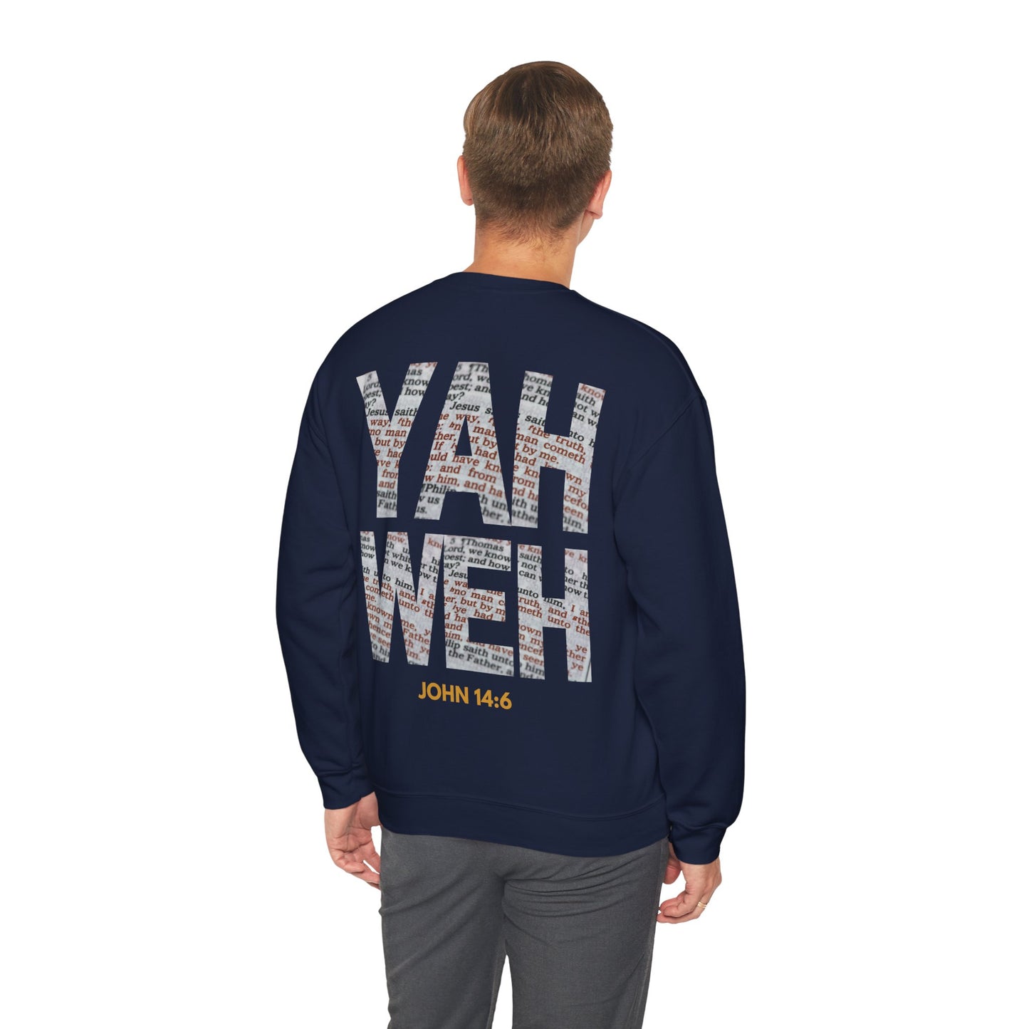 ✨ Yahweh Crown Sweatshirt – Simplicity with Power ✨