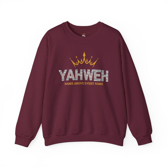 ✨ Yahweh Crown Sweatshirt – Simplicity with Power ✨