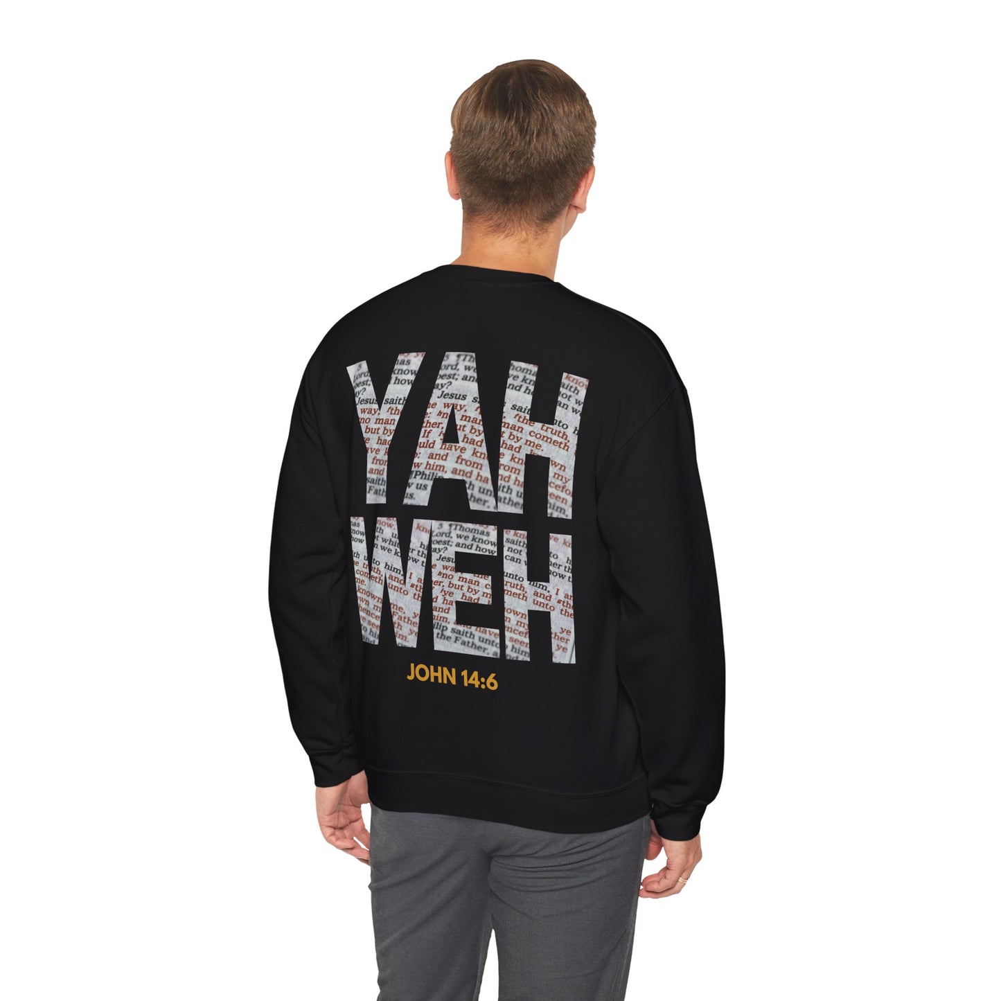✨ Yahweh Crown Sweatshirt – Simplicity with Power ✨
