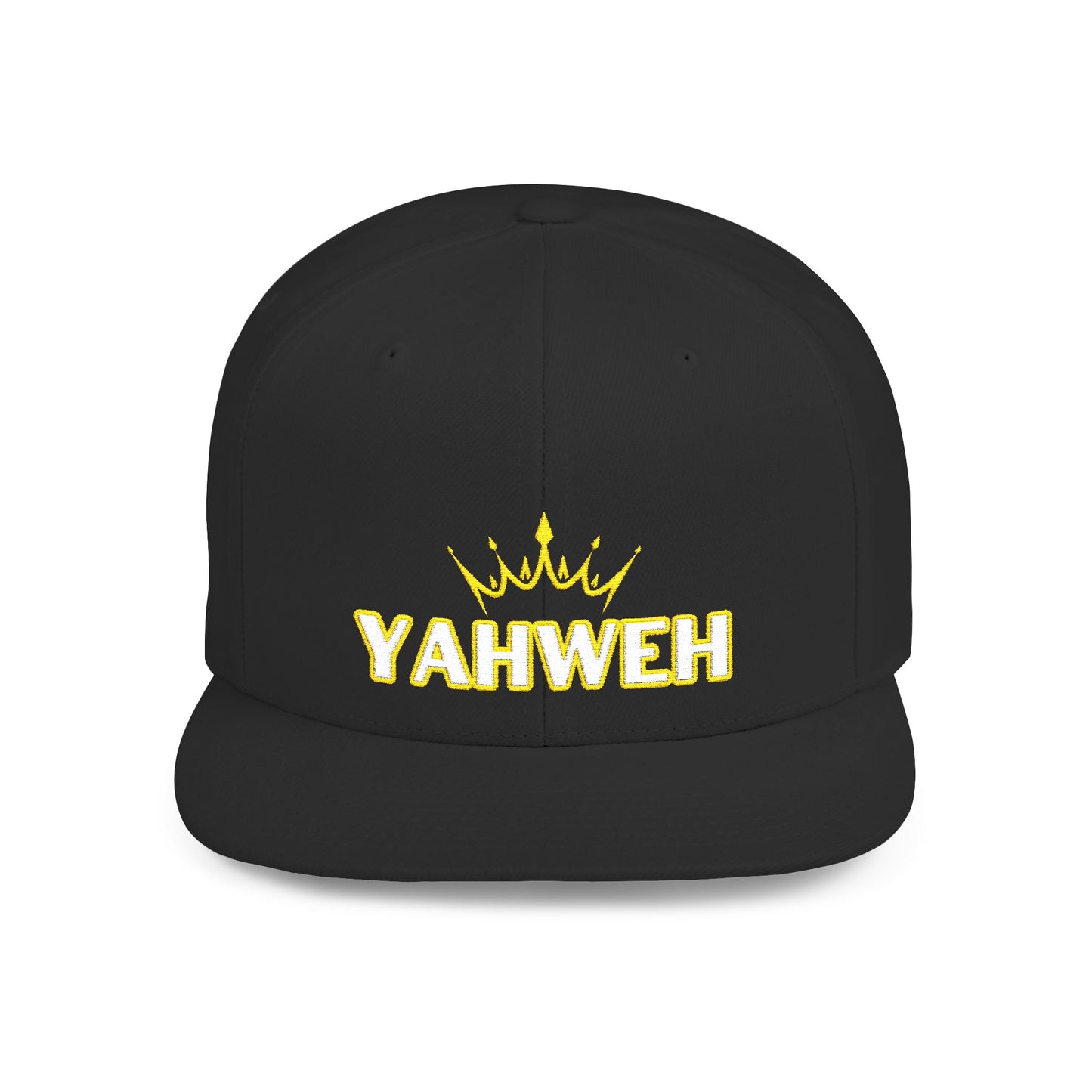 Yahweh Flat Bill Snapback Cap