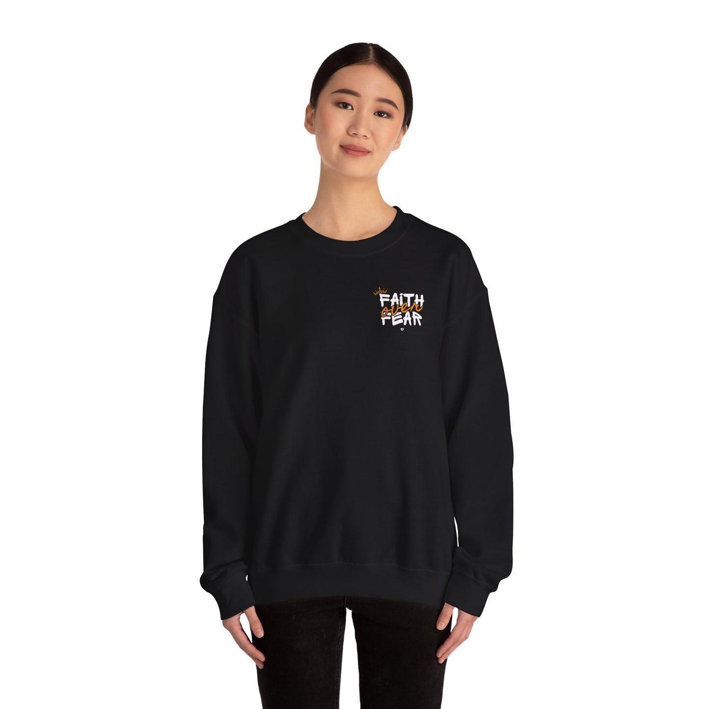 ✨ Bold & Blessed Sweatshirt – Faith Over Fear ✨