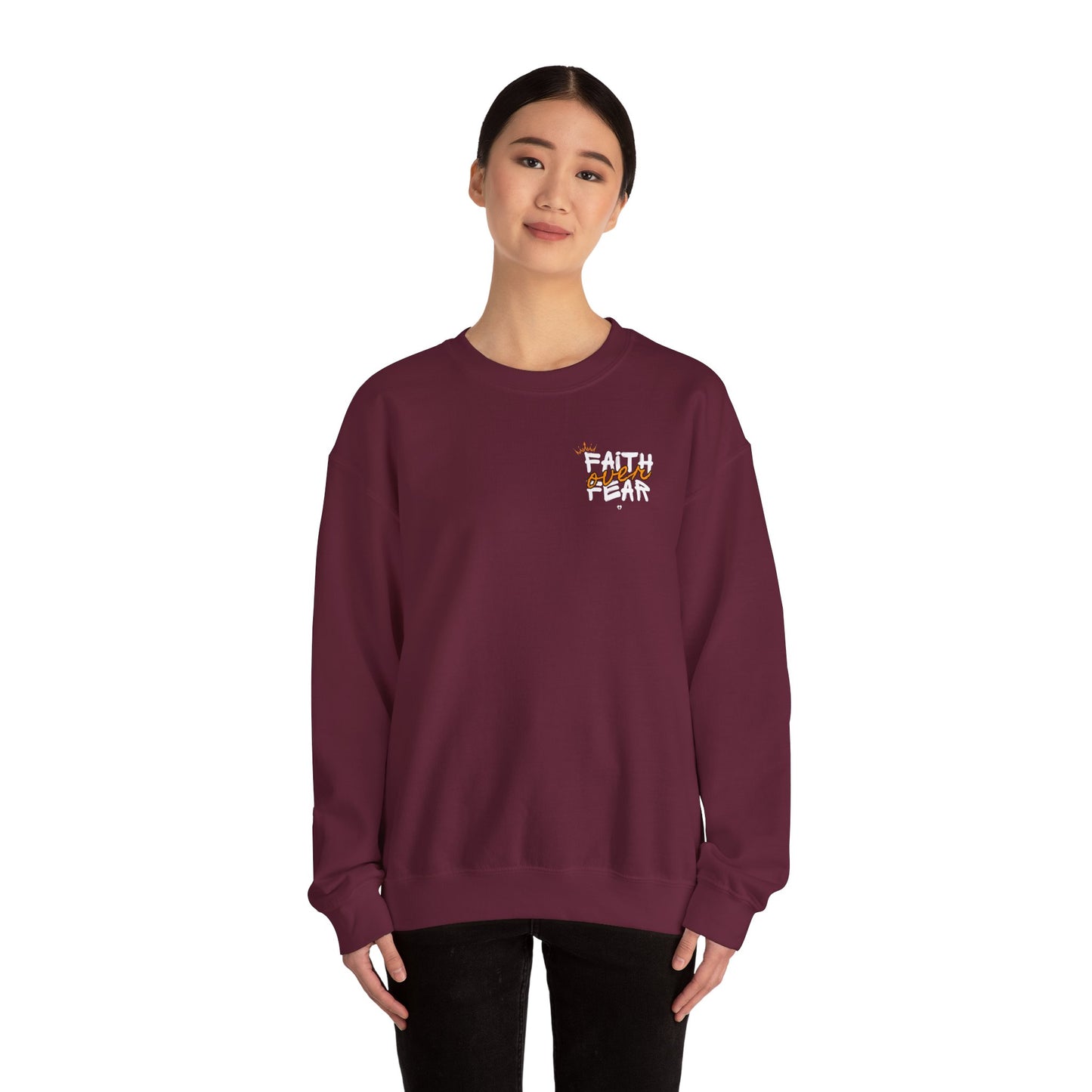 ✨ Bold & Blessed Sweatshirt – Faith Over Fear ✨