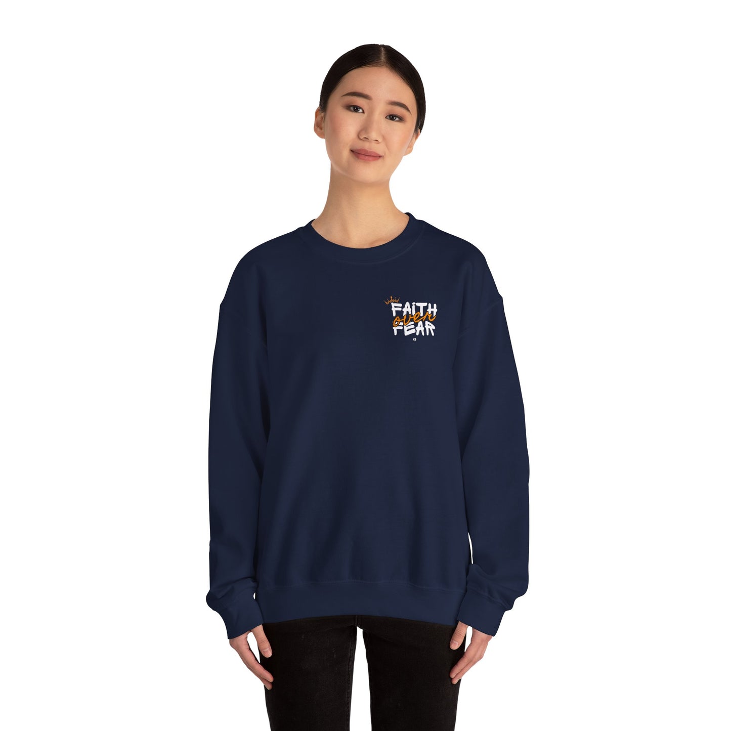 ✨ Bold & Blessed Sweatshirt – Faith Over Fear ✨