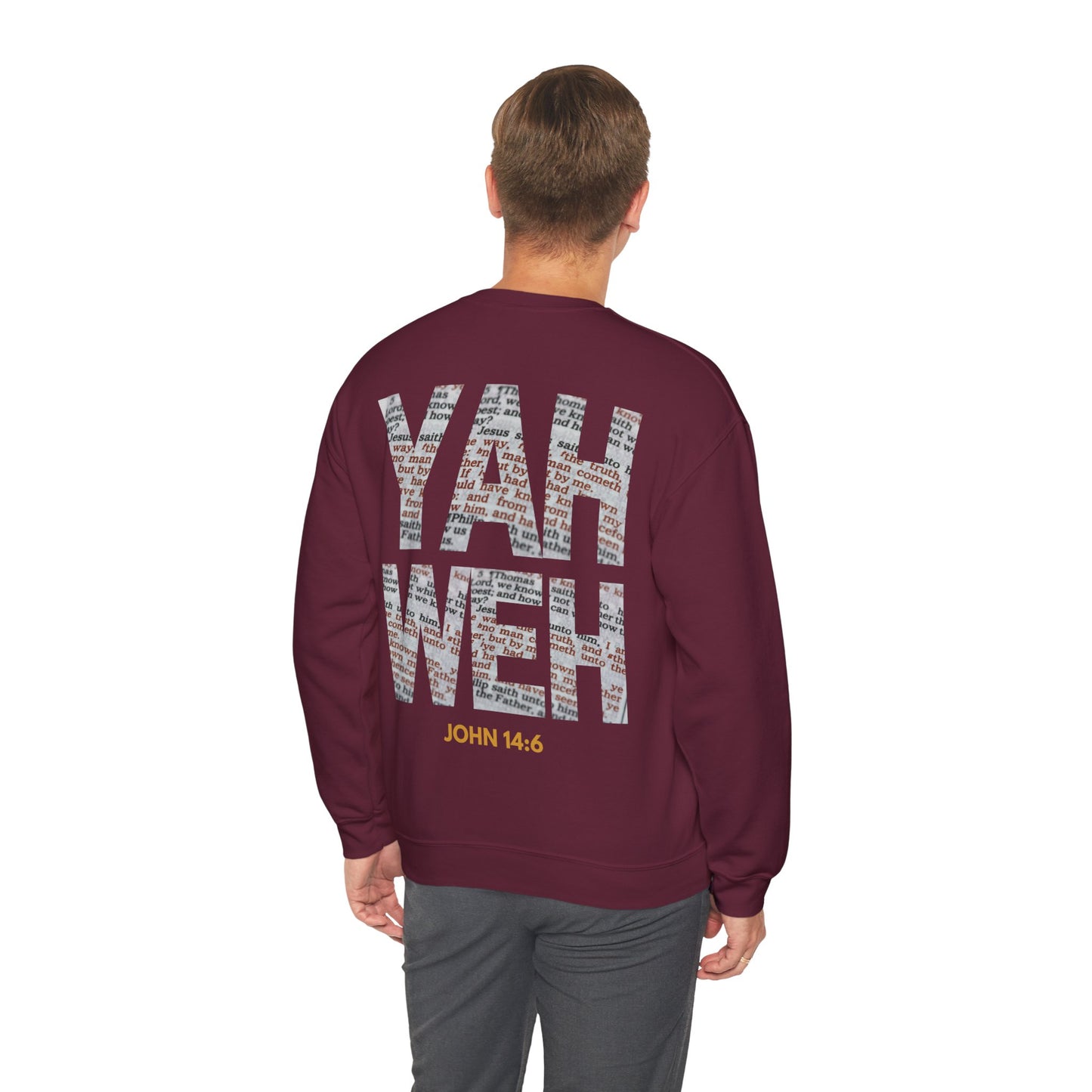 ✨ Yahweh Crown Sweatshirt – Simplicity with Power ✨