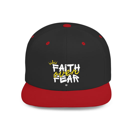 Faith Over Fear Snapback – Walk Boldly, Live Blessed