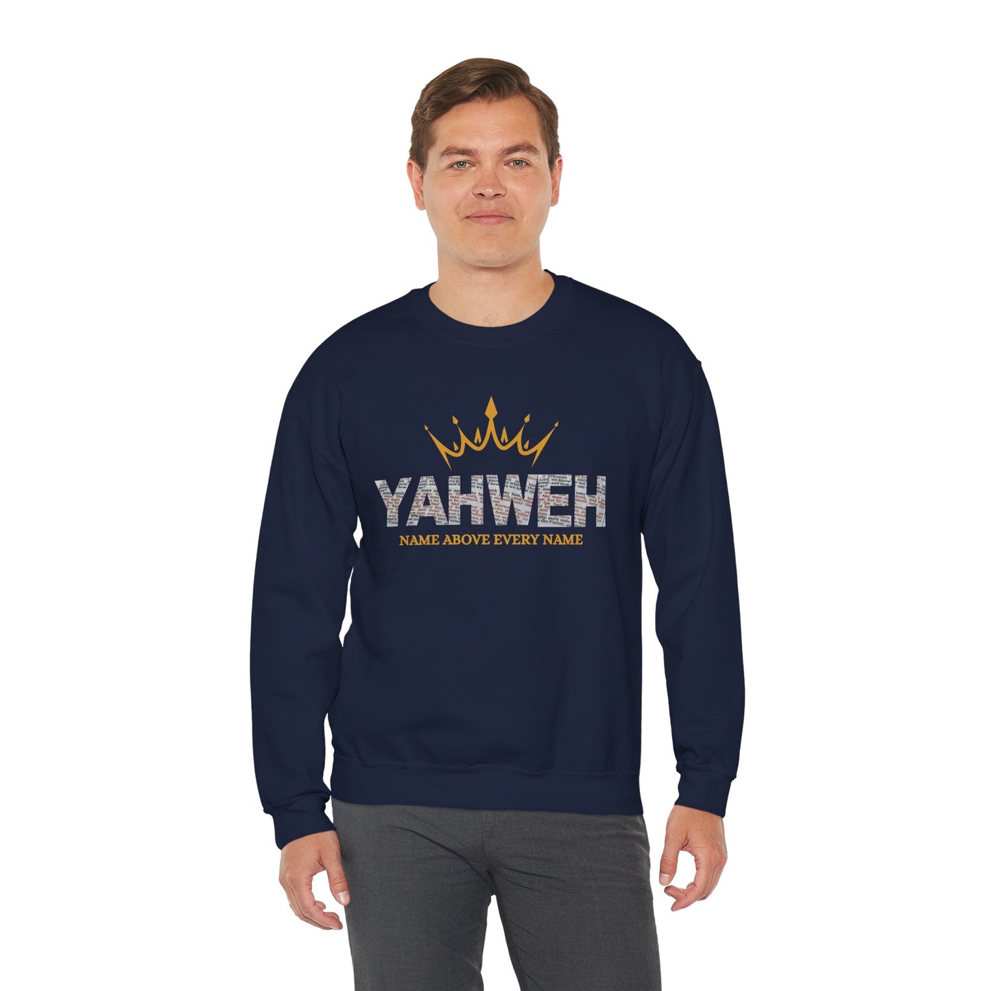 ✨ Yahweh Crown Sweatshirt – Simplicity with Power ✨