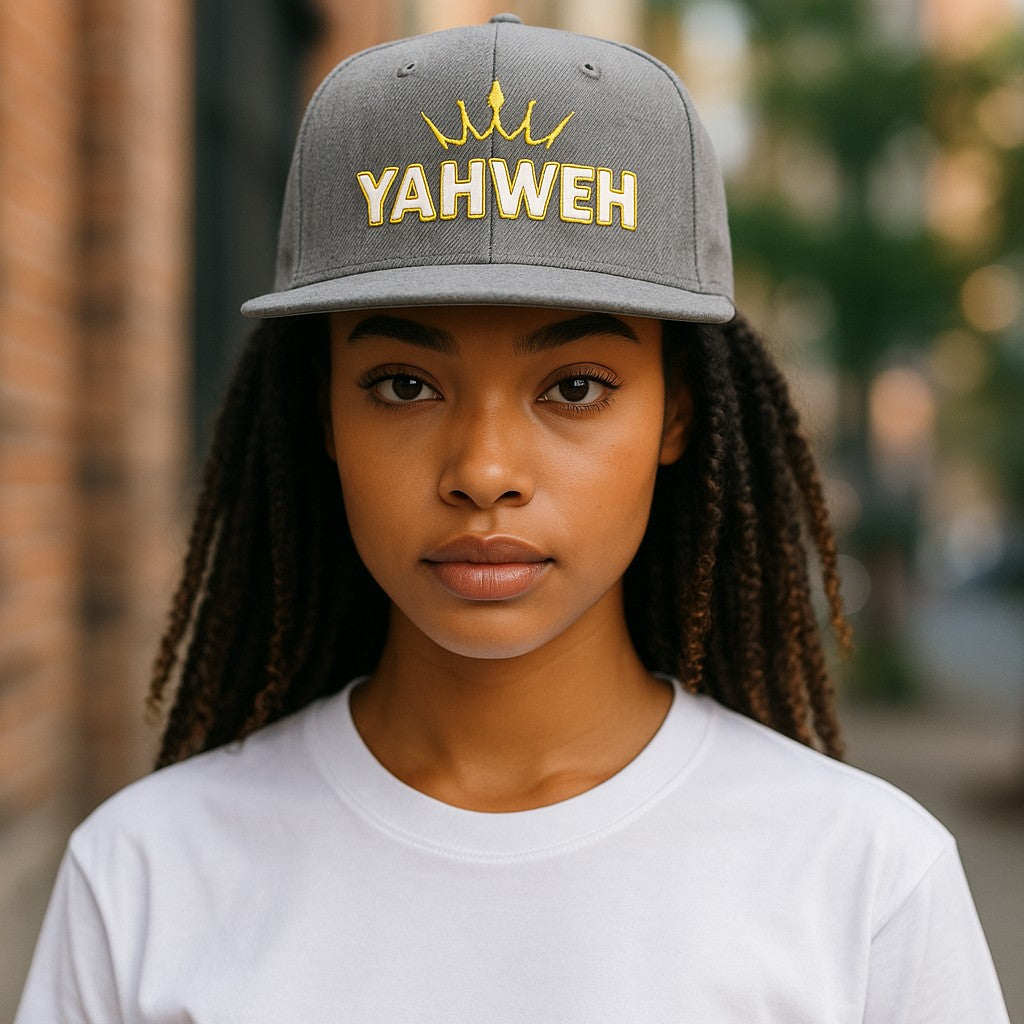 Yahweh Flat Bill Snapback Cap