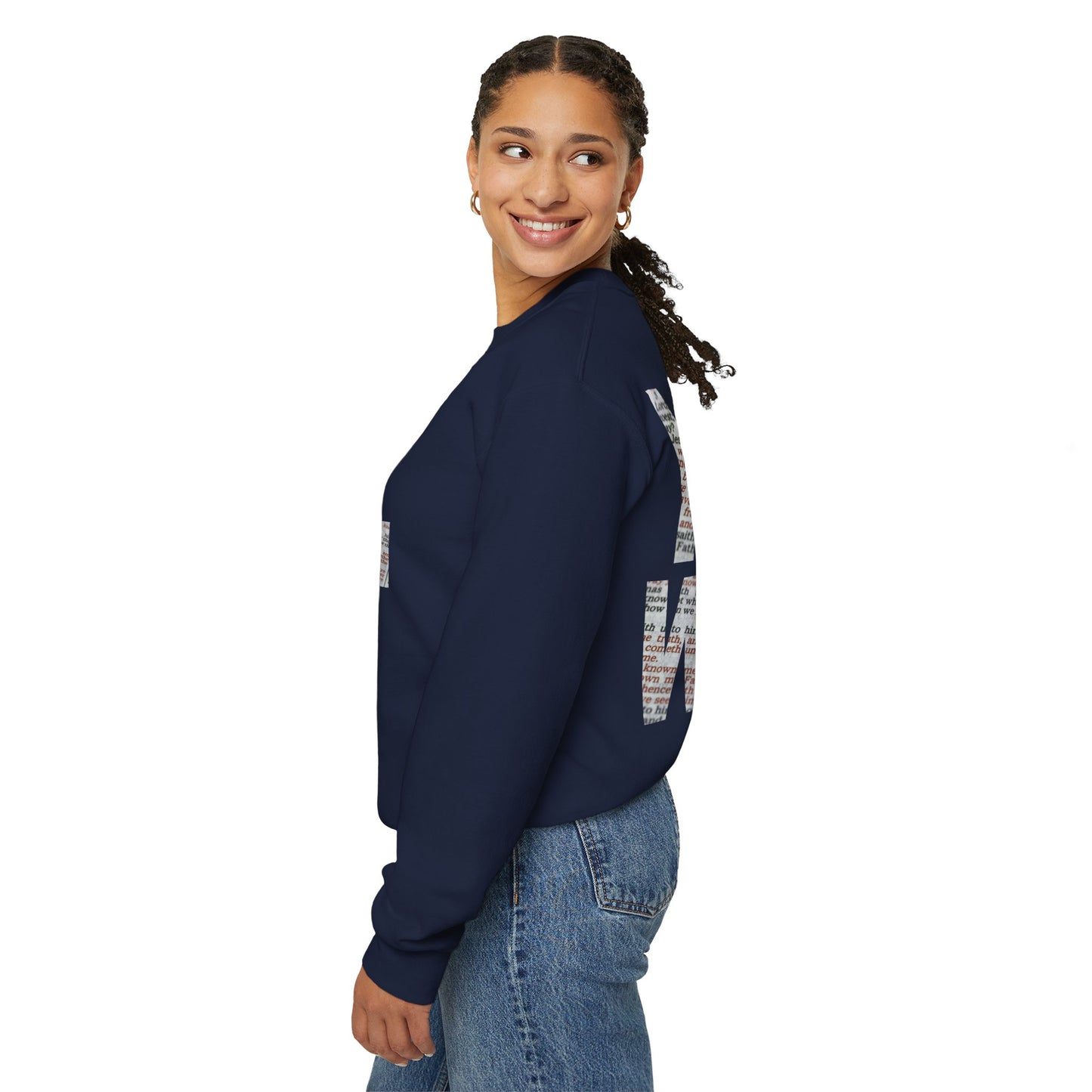 ✨ Yahweh Crown Sweatshirt – Simplicity with Power ✨