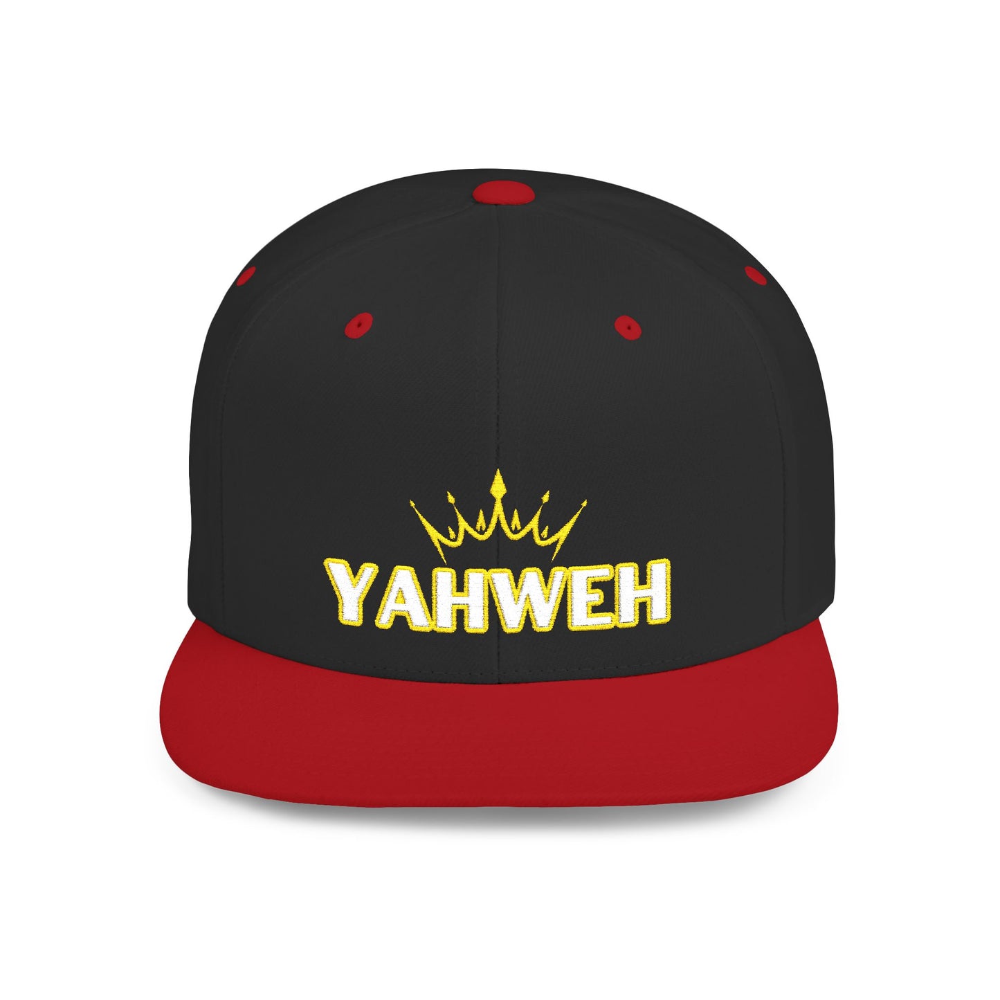 Yahweh Flat Bill Snapback Cap