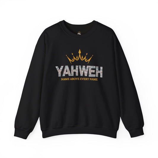 ✨ Yahweh Crown Sweatshirt – Simplicity with Power ✨