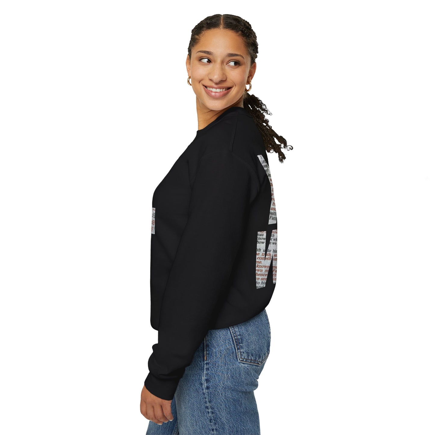 ✨ Yahweh Crown Sweatshirt – Simplicity with Power ✨