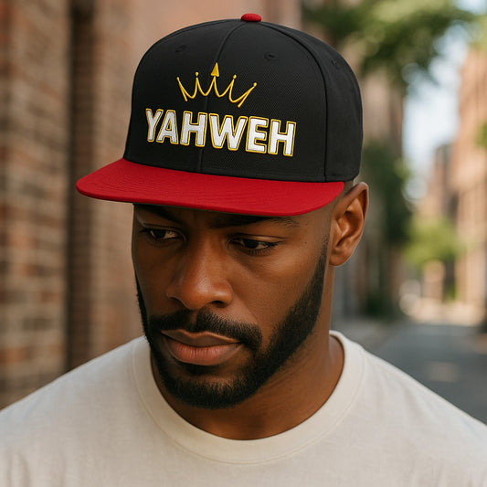 Yahweh Flat Bill Snapback Cap