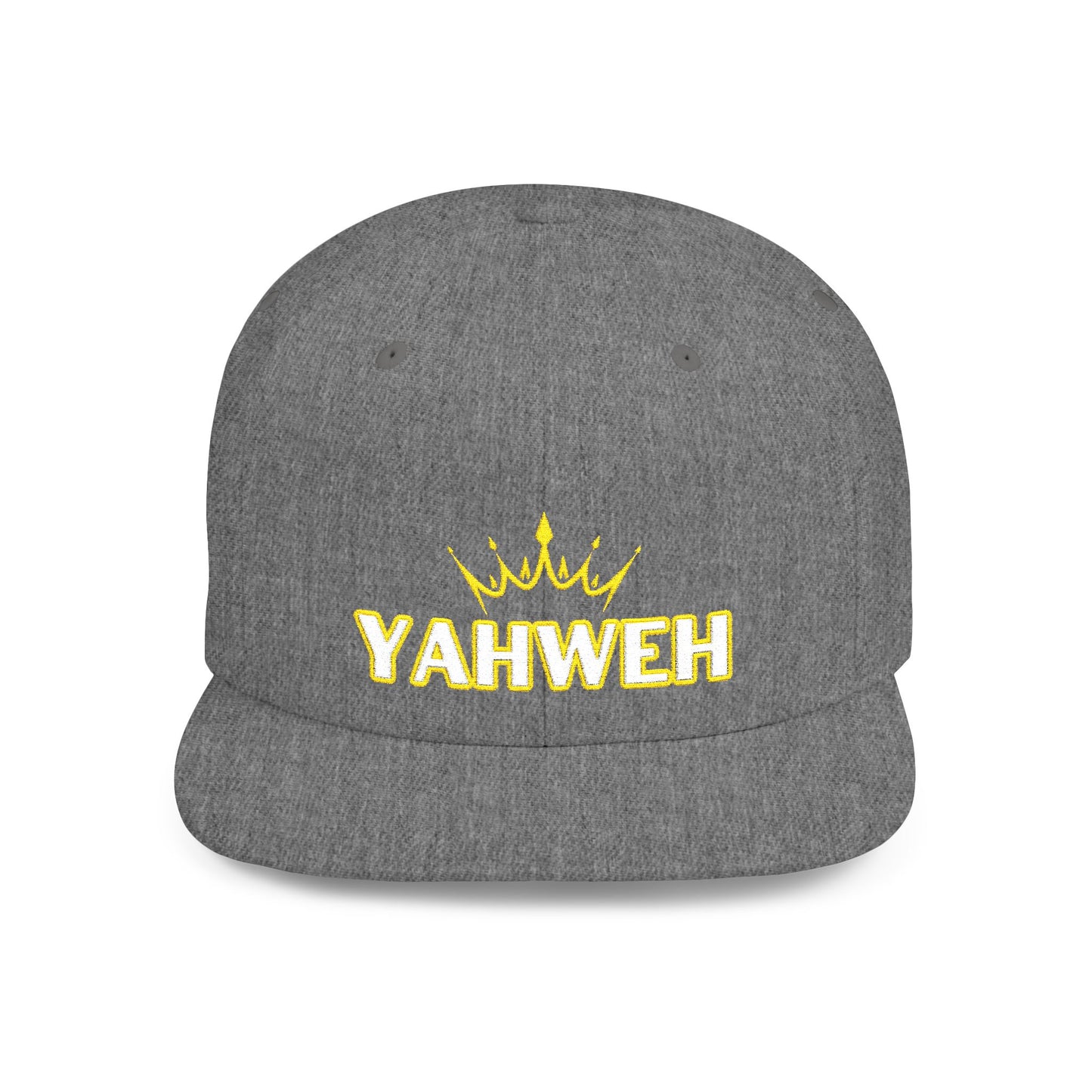 Yahweh Flat Bill Snapback Cap