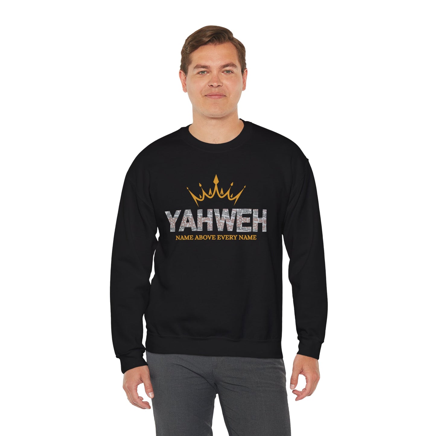 ✨ Yahweh Crown Sweatshirt – Simplicity with Power ✨