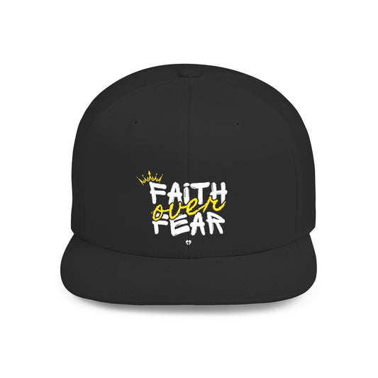 Faith Over Fear Snapback – Walk Boldly, Live Blessed